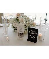 Lovely Whites Centerpiece