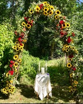 Lovers Gateway Floral Arch