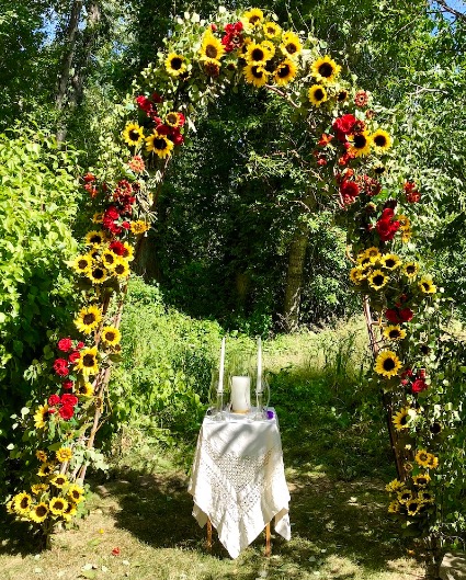 Lovers Gateway Floral Arch