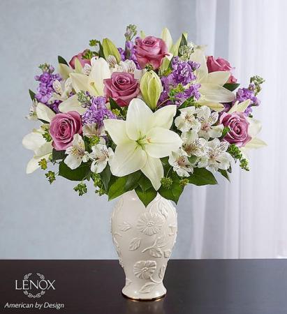 Loving Blooms Lavender & White 