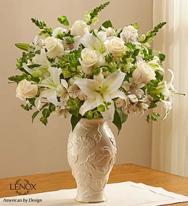 Loving Blooms™ Lenox® White Fresh Arrangement in Vienna, WV | All In Bloom Floral and Gifts Loving Blooms™ Lenox® White Fresh Arrangement in Vienna, WV | All In Bloom Floral and Gifts