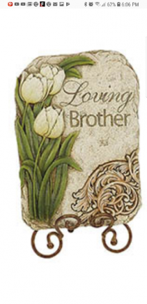 Loving Brother plaque 