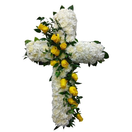 Loving Cross floral