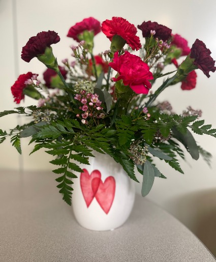 Loving Dozen Carnations  
