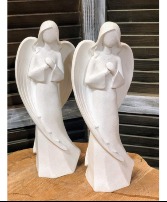 Loving Embrace Angel Statue 