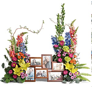 Loving Farewell Photo Tribute Urn or Picture Memorial 