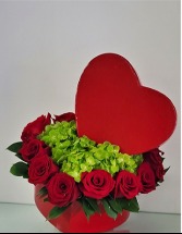 Loving Heart Valentine's Gift Love Arrangement
