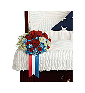  Loving Legacy Casket Insert  T281-9A  in Fort Worth, TX | DAVIS FLORAL DESIGNS