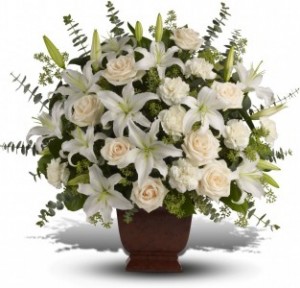 Loving Lilies And Roses Bouquet T216-1A in Merced, CA | TIOGA FLORIST INC. Loving Lilies And Roses Bouquet T216-1A in Merced, CA | TIOGA FLORIST INC.