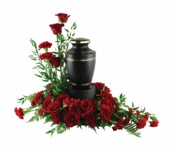 Loving Memorial Wreath Wreath   Urn Not Included