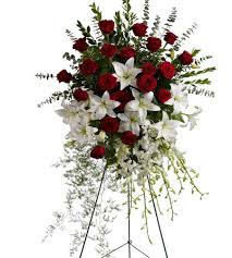 Loving Memory Spray Standing Spray
