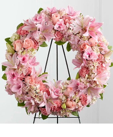 Loving Remembrance Wreath  in Bakersfield, CA | Valley Blooms Florist