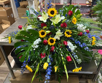 Loving Soul Casket Spray