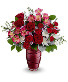 Loving Swirls Bouquet DX Valentines Day