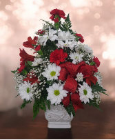 Loving Ways FHF-V814 Fresh Flower Arrangement  local only