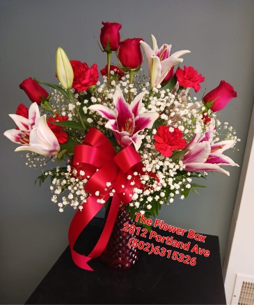 Loving You Rose Arrangement in Louisville, KY | The Flower Box LLC