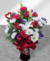Lovingly You  FHF-133 Fresh Flower Vase