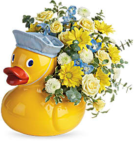 Lucky ducky Boy Arrangement TNB09-1 Keepsake Arrangement