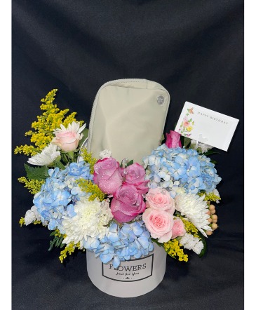 LuluLemon Bag Box  in Highlands, TX | Alma's Flowers