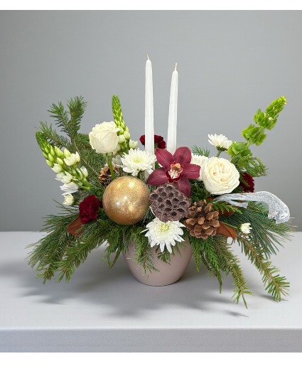 Lumina Frost Container Arrangement