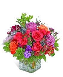 Luminous Guava Flower Arrangement