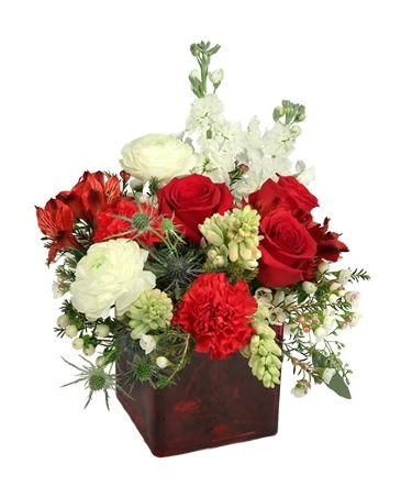 Luscious Charm Vase Arrangement in Henderson, CO | Duckworth Florals LLC