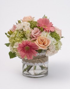 Lush and lace Flower Arrangement