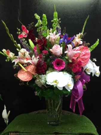 Lush floral mix bouquet