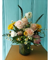 LUSH GARDEN FLOWER ARRANGEMENT
