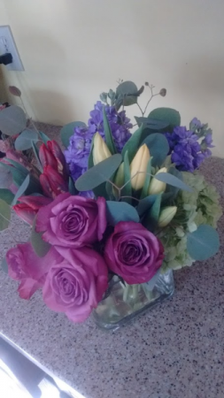 lush lavender bouquet Pave