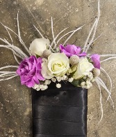 Lush & Lavender Pocket Boutonniere