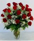 Lush Two Dozen Red Roses Romantic Florals
