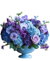Luxe Blue Dreamscape  