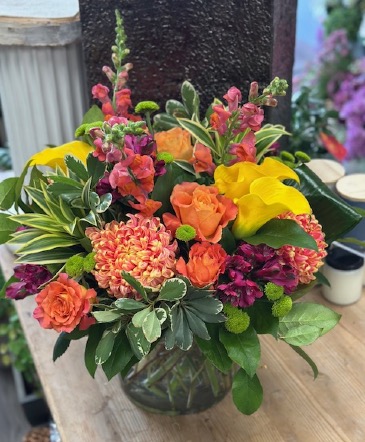 Luxe-Rainbow Sorbet  in Etobicoke, ON | THE POTTY PLANTER FLORIST
