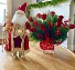 LUXE SANTA & SLEIGH RIDES Floral Arrangement & Santa