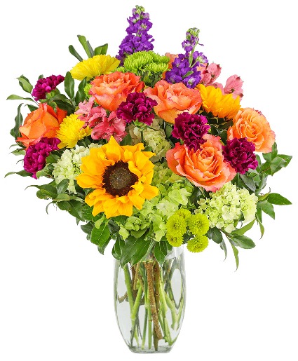 Luxe Seasonal Blooms Flower Arrangement