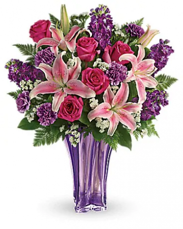 Luxurious Lavender flower arrangement