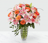 Luxurious Lilies Fresh arrangement in a vase