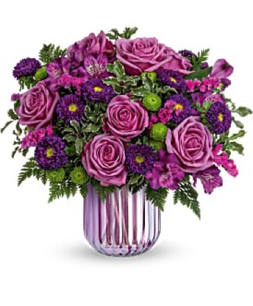 Luxurious Purple Bouquet  in Sedalia, MO | State Fair Floral