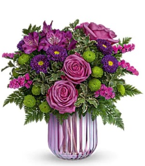 Luxurious Purple Bouquet Spring