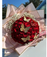 LUXURIOUS ROSES BOUQUET Valentines Day