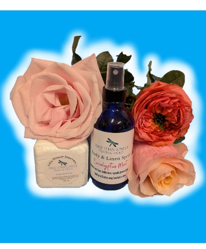 Eucalyptus-Mint SPA Pouch Shower Steamer SPA Pouch ORDER ON ADD-ON MENU $50MIN