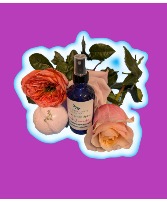 Handmade French Lavender Spray and  Bath Bomb Spa Pouch ORDER ON ADD-ON MENU $50MIN FOR DELIVERY