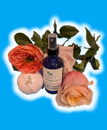 Handmade French Lavender Bath Bomb Spa Pouch ORDER ON ADD-ON MENU $50MIN FOR DELIVERY