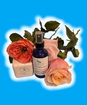 Handmade French Lavender Shower Steamer Spa Pouch ORDER ON ADD-ON MENU $50MIN FOR DELIVERY