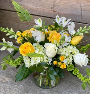 Luxury Lemon Vase Arrangement