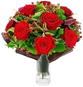 LUXURY RED ROSES BOUQUET