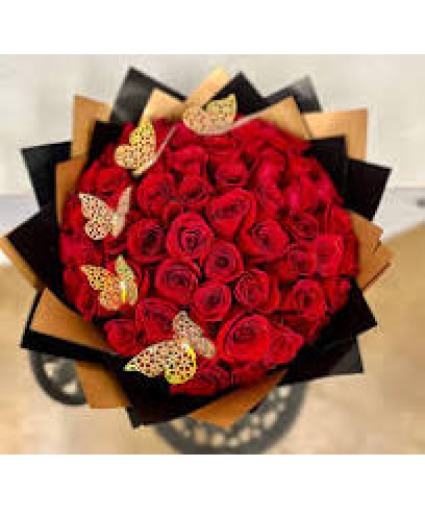 LUXURY ROSE BOUQUET ROSES