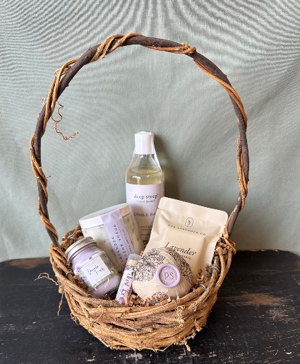 Lavender Fields Spa Basket 