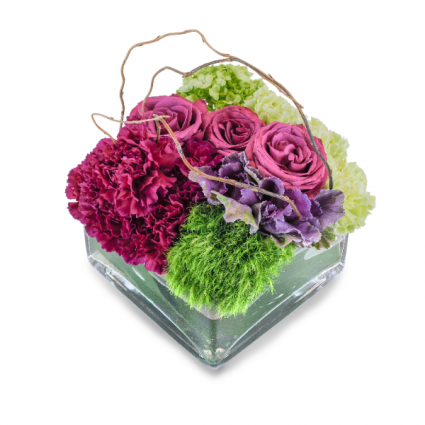 Magenta Garden Arrangement